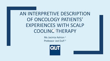 An interpretive description of oncology patients' experiences with scalp cooling therapy