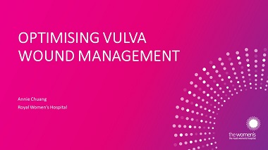 Optimising Vulva Wound Management